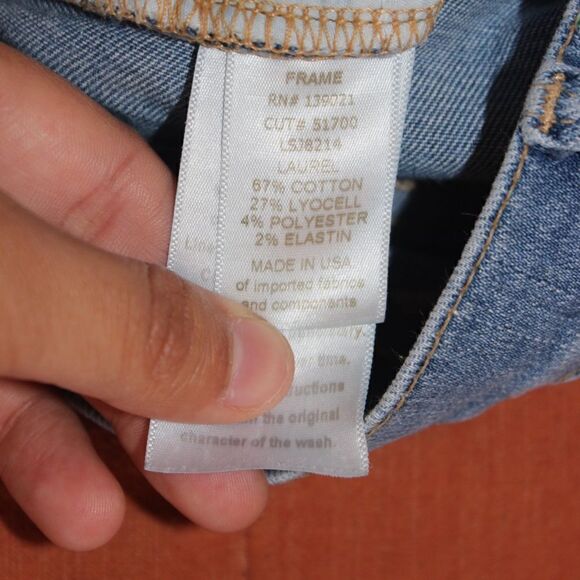 FRAME Le Skinny Le Jeanne Jean Women Size 26 - Picture 11 of 14
